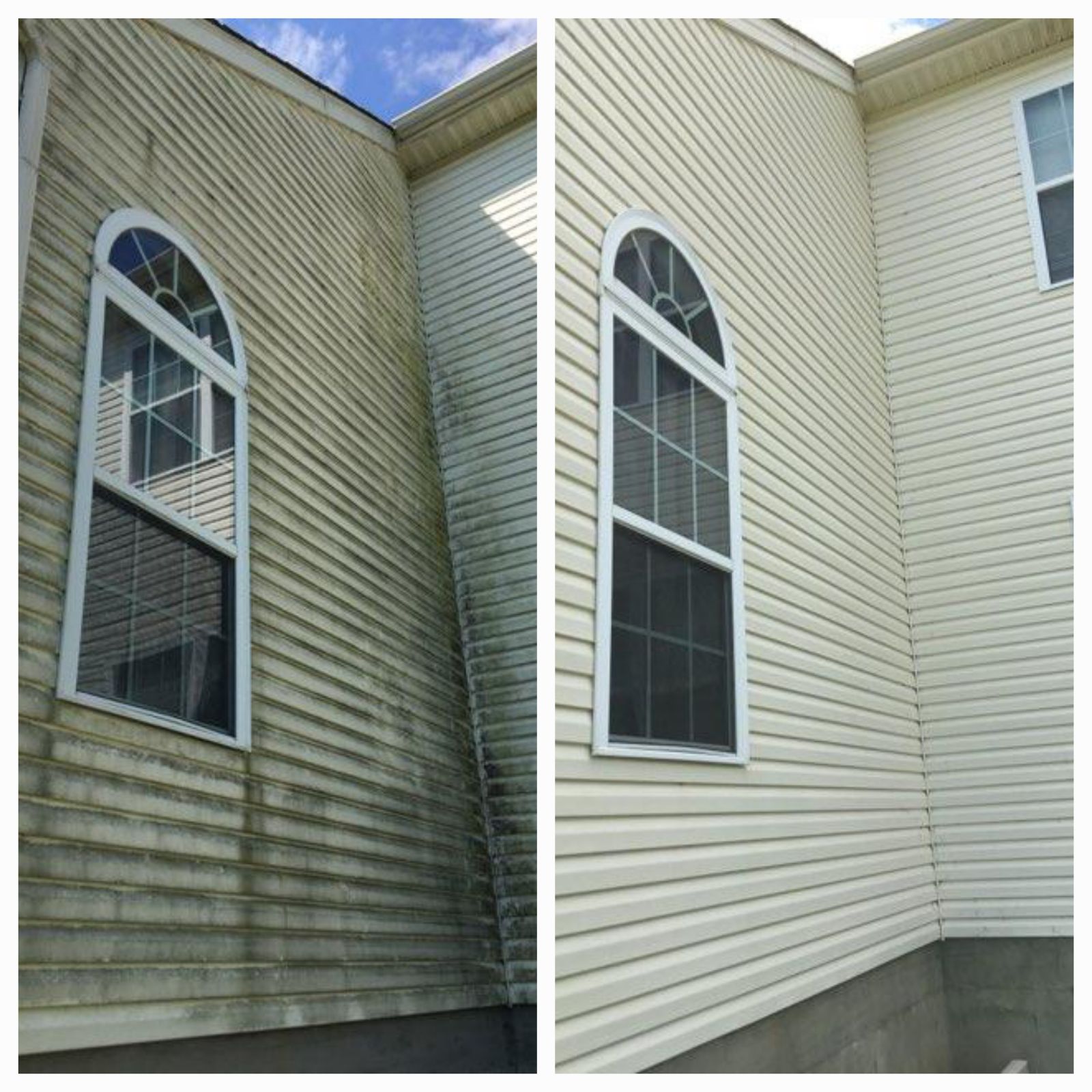 Amazing mildew removal-House Washing in Easton PA